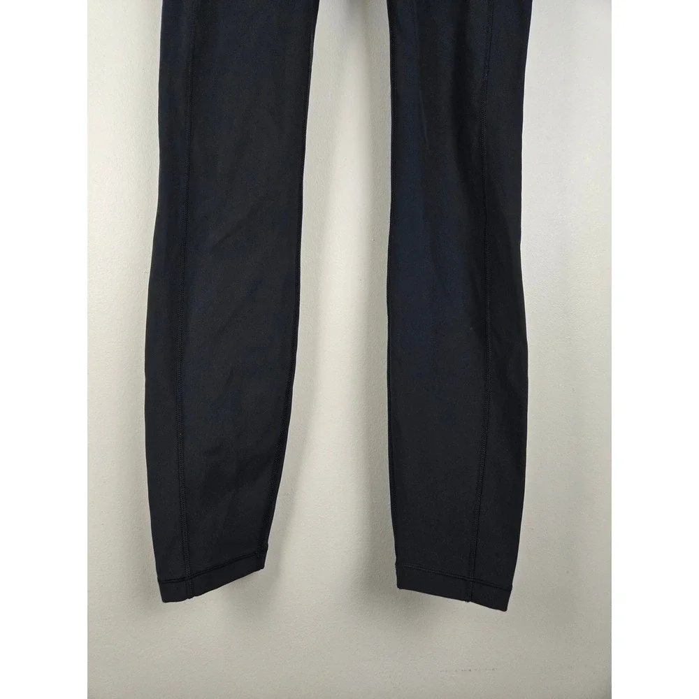 Lululemon Speed Up Tight 28 Black High Rise Running‎ Leggings Womens Size 6